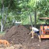 Turning food waste from the Congress into compost to enrich soil for local farmers in Hawaiʻi