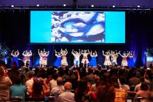 Traditional Hawaiian dancers at the IUCN Congress closing ceremony